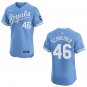 Royals #46 John Schreiber Light Blue Stitched Jersey