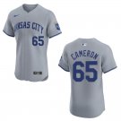 Royals #65 Noah Cameron Gray Stitched Jersey