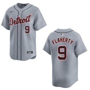 Tigers #9 Jack Flaherty Gray Stitched Jersey