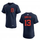 Tigers #13 Dillon Dingler Navy Stitched Jersey