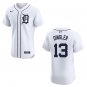 Tigers #13 Dillon Dingler White Stitched Jersey