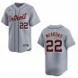 Tigers #22 Parker Meadows Gray Stitched Jersey