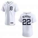Tigers #22 Parker Meadows White Stitched Jersey
