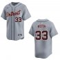 Tigers #33 Colt Keith Gray Stitched Jersey