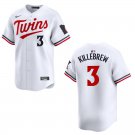 Twins #3 Harmon Killebrew White Stitched Jersey