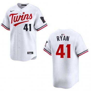 Twins #41 Joe Ryan White Stitched Jersey