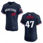 Twins #47 Edouard Julien Navy Stitched Jersey