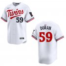 Twins #59 Jhoan Duran White Stitched Jersey