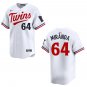 Twins #64 Jose Miranda White Stitched Jersey