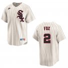 White Sox #2 Nellie Fox Cream Stitched Jersey