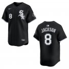 White Sox #8 Bo Jackson Black Stitched Jersey