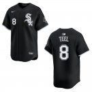 White Sox #8 Kyle Teel Black Stitched Jersey