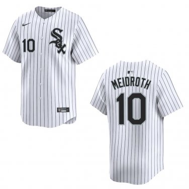 White Sox #10 Chase Meidroth White Stitched Jersey