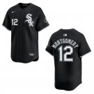 White Sox #12 Colson Montgomery Black Stitched Jersey