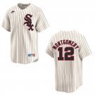 White Sox #12 Colson Montgomery Cream Stitched Jersey