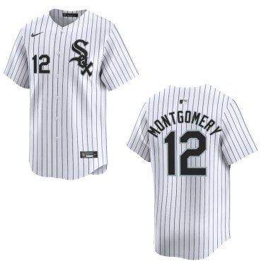 White Sox #12 Colson Montgomery White Stitched Jersey