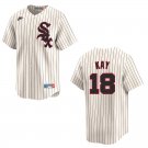 White Sox #18 Anthony Kay Cream Stitched Jersey
