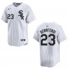 White Sox #23 Andrew Benintendi White Stitched Jersey