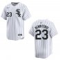 White Sox #23 Andrew Benintendi White Stitched Jersey