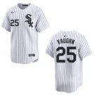 White Sox #25 Andrew Vaughn White Stitched Jersey