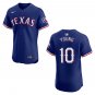 Rangers #10 Michael Young Royal Blue Stitched Jersey