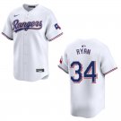 Rangers #34 Nolan Ryan White Stitched Jersey