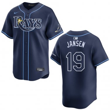 Rays #19 Danny Jansen Navy Stitched Jersey