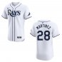 Rays #28 Nick Martinez White Stitched Jersey