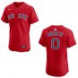 Red Sox #0 Walker Buehler Red Stitched Jersey