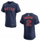 Red Sox #2 Alex Bregman Navy Stitched Jersey