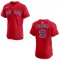 Red Sox #9 Ted Williams Red Stitched Jersey