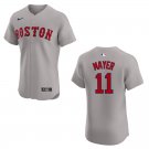 Red Sox #11 Marcelo Mayer Gray Stitched Jersey