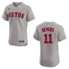 Red Sox #11 Rafael Devers Gray Stitched Jersey