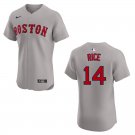 Red Sox #14 Jim Rice Gray Stitched Jersey