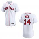 Red Sox #14 Jim Rice White Stitched Jersey