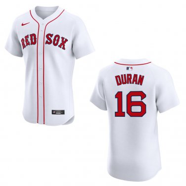 Red Sox #16 Jarren Duran White Stitched Jersey