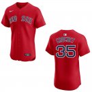 Red Sox #35 Garrett Crochet Red Stitched Jersey