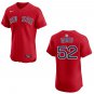 Red Sox #52 Wilyer Abreu Red Stitched Jersey