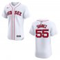 Red Sox #55 Ranger Suarez White Stitched Jersey