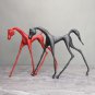 Creative cast iron horse black horse decoration