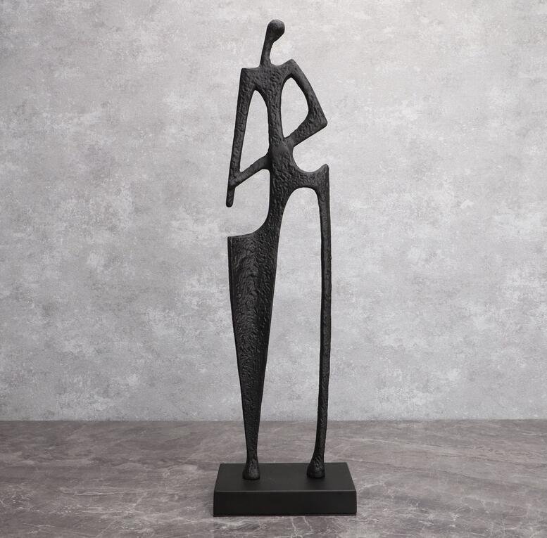 BLACK Creative cast-iron guillotine figures