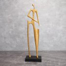 GOLD Creative cast-iron guillotine figures