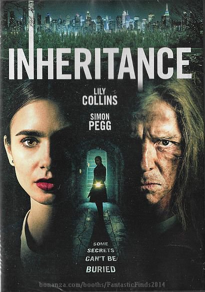 DVD - Inheritance (2020) _Lily Collins _ Connie Nielsen _ Simon Pegg _ Thriller__1