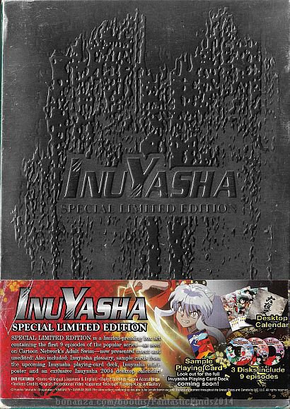 DVD - InuYasha_ Special Limited Edition (2003) _4-Disc Box Set _ 12 Episodes__1