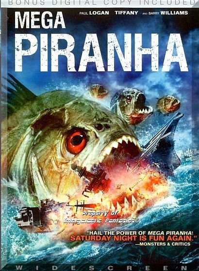 DVD - Mega Piranha (2010) _Tiffany _ Paul Logan _ Barry Williams__1