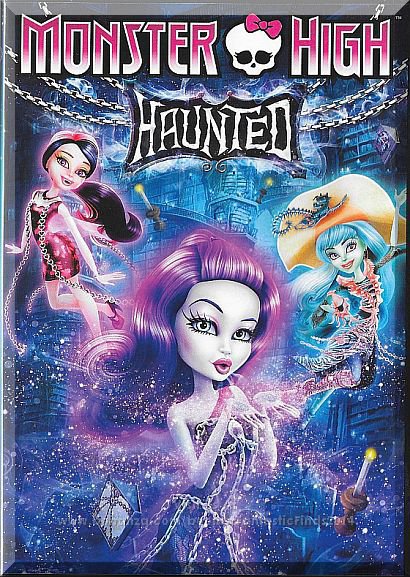 DVD - Monster High_ Haunted (2015) _Spectra Vondergeist _ Draculaura__1