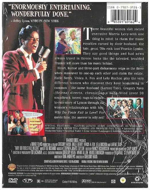 DVD - Why Do Fools Fall In Love (1998) _Halle Berry _ Vivica Fox _ Lela Rochon__2