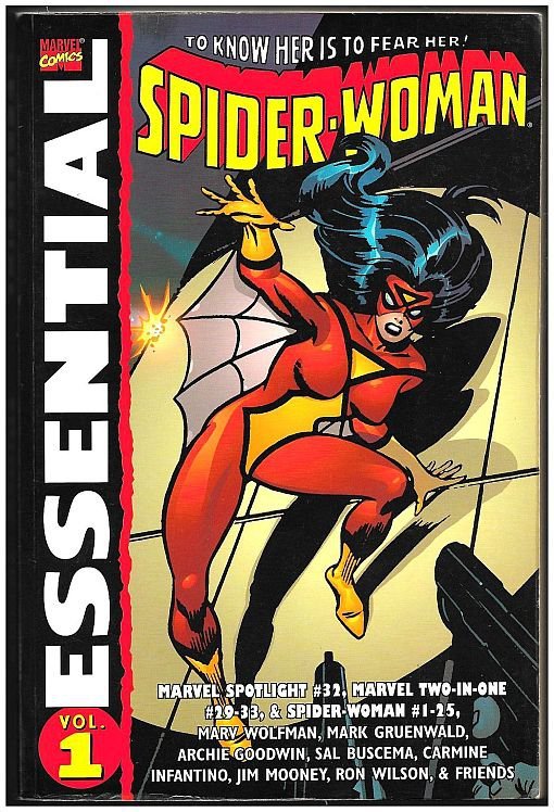 Essential Spider-Woman Vol. #1 (2005) _Marvel _ Jessica Drew _ Over 600+ Pages__1