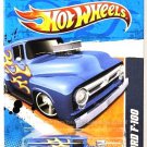 Hot Wheels - '56 Ford F-100_ Heat Fleet '11 #3_10 - #93_244 _Blue Edition__1