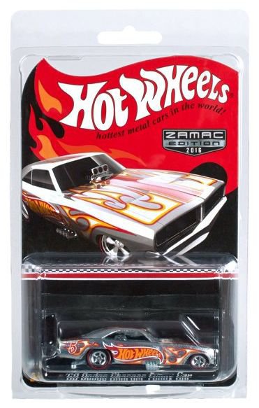Hot Wheels - '69 Dodge Charger Funny Car_ 2016 Collector Edition _ZAMAC Edition__1